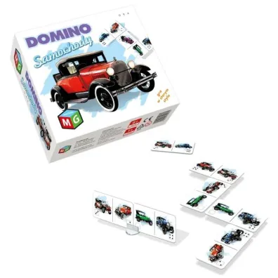 Domino Samochody w starym stylu Multigra