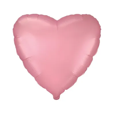 Balon foliowy Serce jasnor�owy 45cm