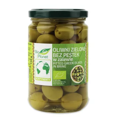 Bio Planet Oliwki zielone bez pestek w zalewie 280 g Bio