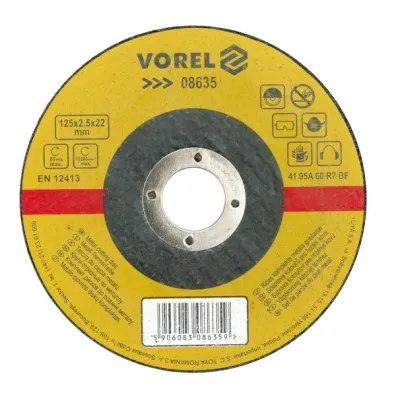 Vorel Tarcza met.125*2,5mm