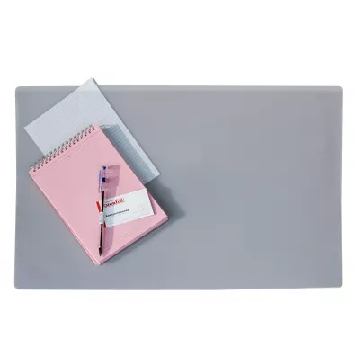 Podk�ad na biurko PVC 58x38przezroczysty pe�na kiesze� BIURFOL PB-04-01