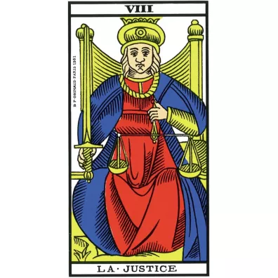 Mini Tarot de Marseille, karty, edycja francuska