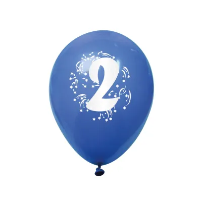 Arpex Balon dekoracyjny z nadrukiem cyferki 2 K7899