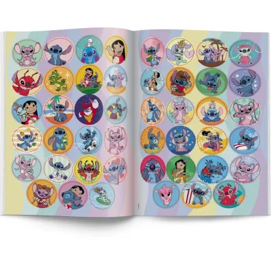 DISNEY STITCH. KOLOROWANKA WED�UG KODU
