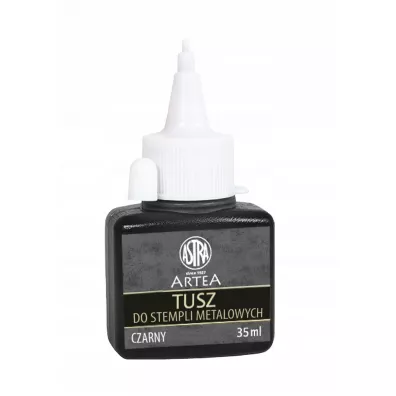 Astra Tusz do stempli metalowych czarny 35ml