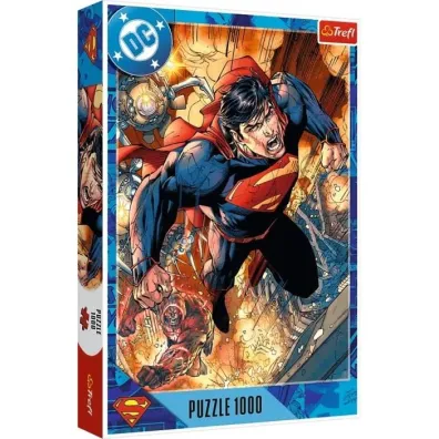 Puzzle 1000 el. Superman w akcji Trefl