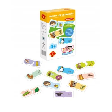 Puzzle Zabawa i nauka. Co je zwierz? Alexander
