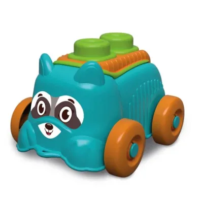 Auto sensoryczne z klockami mi�kkimi 16 cm Szczeniaczek Clementoni