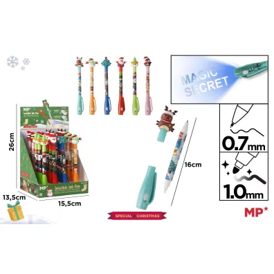 Mp Main Paper D�ugopis Szpiegowski UV z podw�jn� ko�c�wk�  0.7/1.0mm �wi�ta 1szt.mix