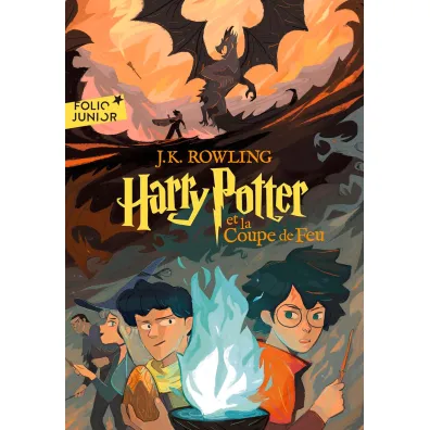 LF Harry Potter Tome 4. Harry Potter et la coupe de feu - Joanne Kathleen Rowling