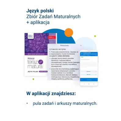 Nowa Teraz matura. J�zyk polski. Zbi�r zada� maturalnych. Poziom podstawowy i rozszerzony. Tom 2. Matura ustna 2025/2026
