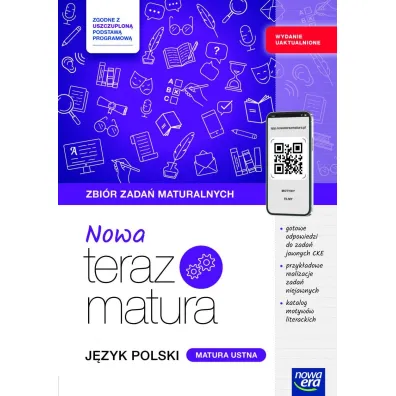 Nowa Teraz matura. J�zyk polski. Zbi�r zada� maturalnych. Poziom podstawowy i rozszerzony. Tom 2. Matura ustna 2025/2026