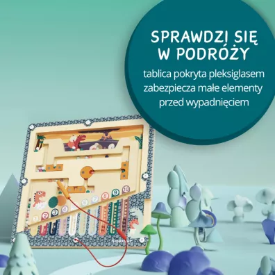 Labirynt magnetyczny Jaja dinozaura - 36 m+ Top Bright