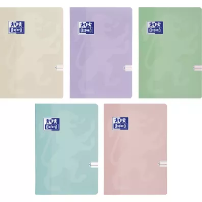 Oxford Zeszyt A5 Touch Pastel dwie linie 16 kartek