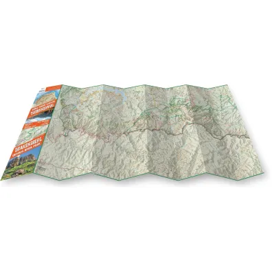 Drakensberg Ukhahlamba Park trekking map 1:100 000  laminat