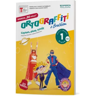 Ortograffiti z Bratkiem. Zeszyt �wicze�. Klasa 1. Cz�� 1. Wersja 90 minut - Izabela Ma�kowska, Ma�gorzata Ro�y�ska