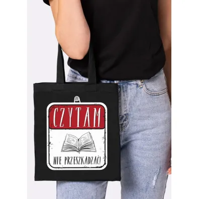 Nadwyraz.com Torba na ksi��ki Czytam Nie Przeszkadza�