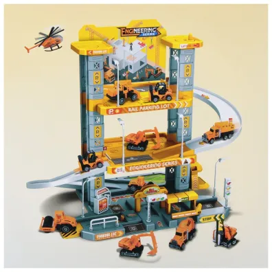 Parking Budowa z akcesoriami metalowy  MEGA CREATIVE 571411