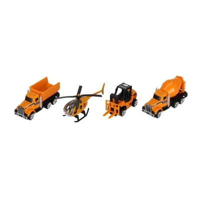 Parking Budowa z akcesoriami metalowy  MEGA CREATIVE 571411
