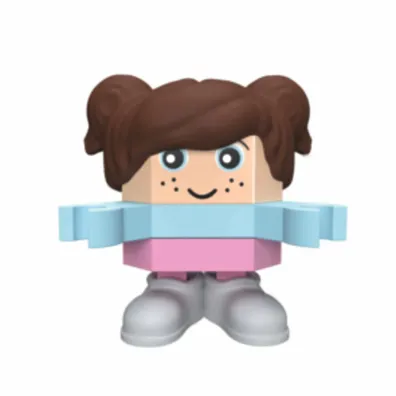 Klocki Connect - Pocket 30 Girl: Bea