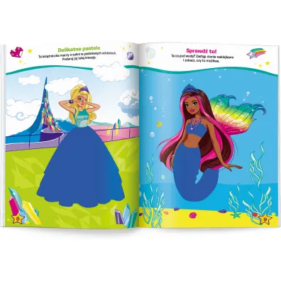 Barbie Dreamtopia. Brokatowe ubieranki
