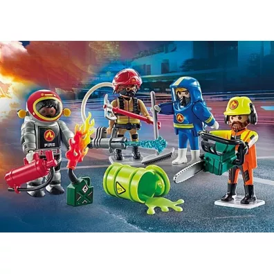 Playmobil Action Heroes My Figures Stra� po�arna 71468