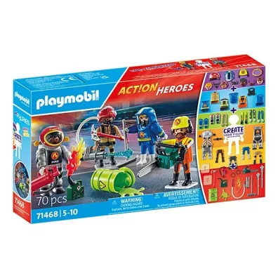 Playmobil Action Heroes My Figures Stra� po�arna 71468
