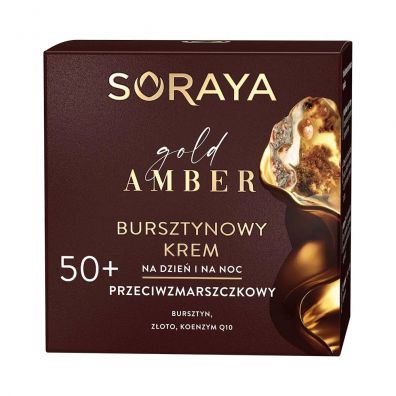 Soraya Bursztynowy krem przeciwzmarszczkowy do twarzy 50+ 50 ml