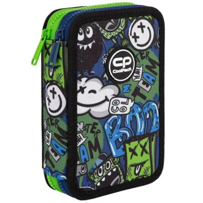 Pi�rnik 2-komorowy z wyposa�eniem Coolpack Jumper 2 Monster Team