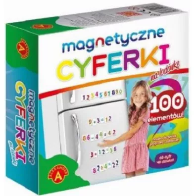 Cyferki magnetyczne na lodwk Alexander