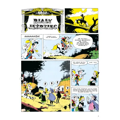 Lucky Luke. Bia�y je�dziec