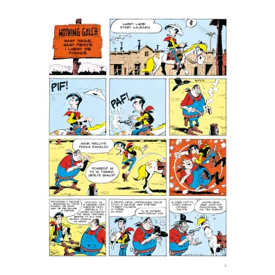 Lucky Luke. Bia�y je�dziec