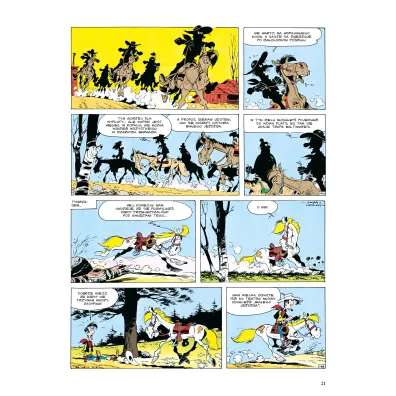 Lucky Luke. Bia�y je�dziec