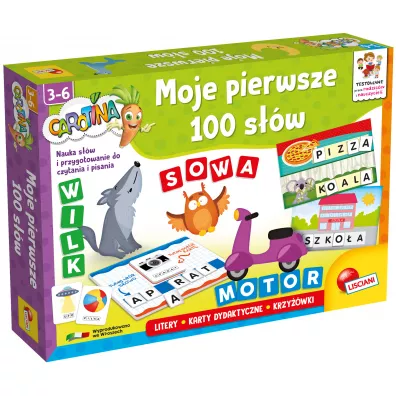 Carotina Moje pierwsze 100 s��w Lisciani