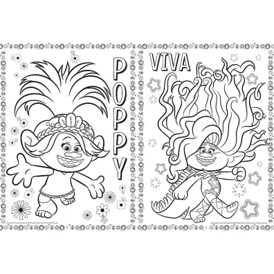 Trolls Kolorowanka