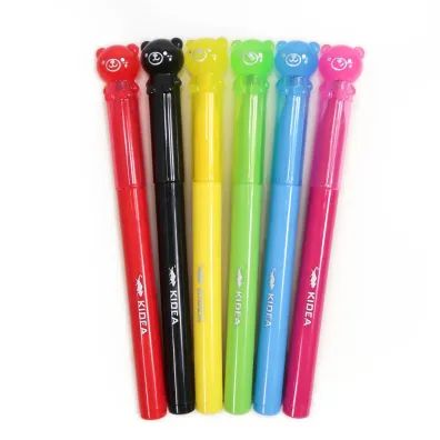 Derform Flamastry misie 6 szt.