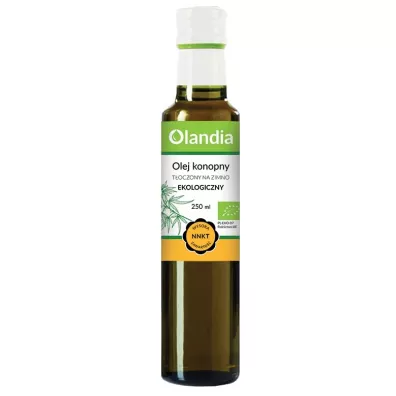 Olandia Olej z konopi t�oczony na zimno 250 ml Bio