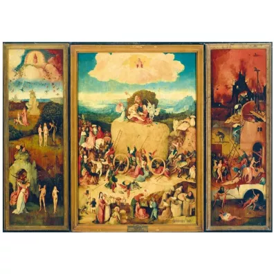 Puzzle 1000 el. Wz z sianem, Bosch Bluebird Puzzle