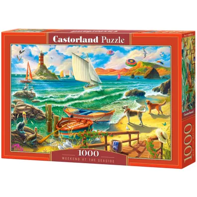Puzzle 1000 el. Weekend at the Seaside Castorland