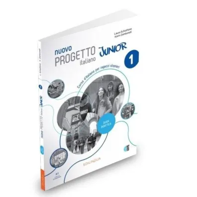 Nuovo Progetto italiano junior 1 przewodnik metod. - Karin  Zambonati, Laura  Schiatone
