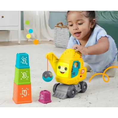 Fisher-Price. Weso�y d�wig "Uk�adaj i licz" HWY64 Mattel