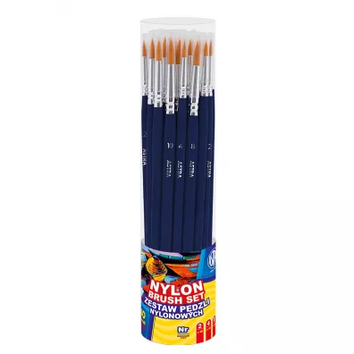 Zestaw nylonowych p�dzelk�w Astra 40 szt.