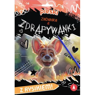 Wydrapywanka 180X260 Pieski. Zadanka & zdrapywanki SKRZAT 079708 - Monika  �lizowska