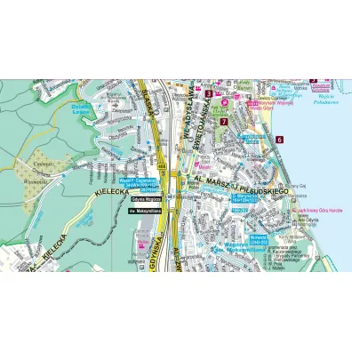 Gda�sk map&guide PL laminat 2024