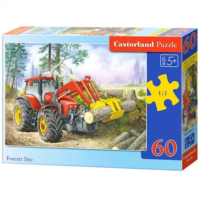 Puzzle 60 el. Cignik z chwytakiem Castorland