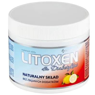 Xenico Pharma Litoxen dla Diabetyk�w (cytrus) 30 porcji suplement diety 172.5 g