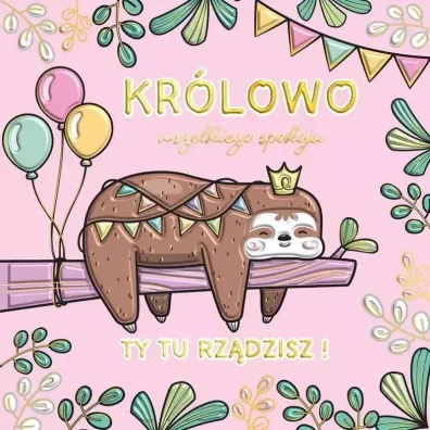 Henry KARNET OKAZ LENIWA KROLOWA 150X150 Z KOP ZLOC HE
