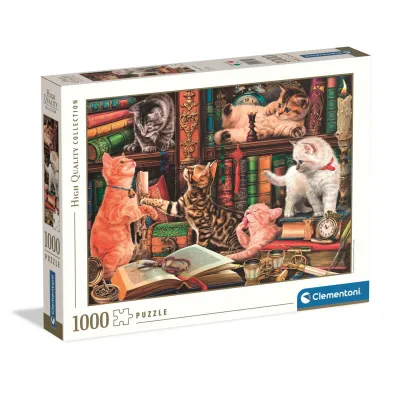 Puzzle 1000 Curious Whiskers Clementoni