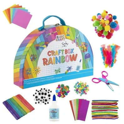 Pude�ko do r�kodzie�a t�cza, rainbow craft Grafix