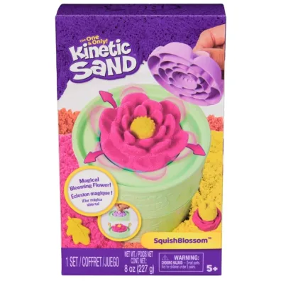 Kinetic Sand   Squish Blossom  Kwiatowa Niespodzianka  Spin Master